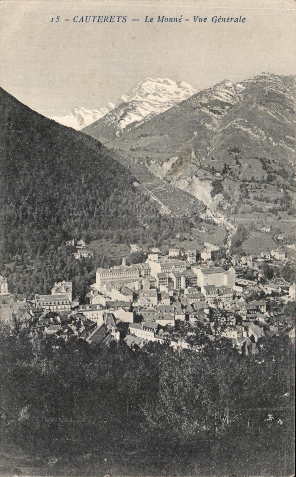 Cauterets — Le Monné — Vue Générale