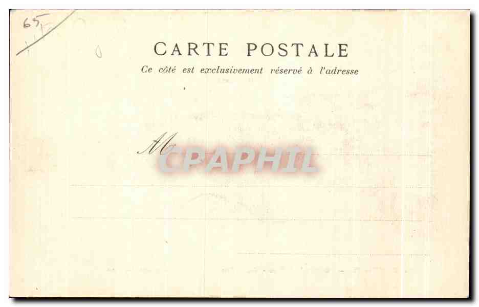 Cauterets — Gare de la Raillière — Vue de face — D.T. Edur Lourdes n°526 — Rückseite