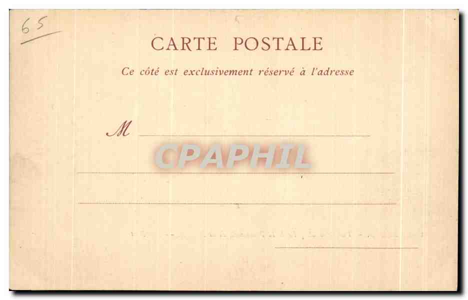 Cauterets — Vue Générale prise de la Promenade de la Raillière — ND Pbot — Rückseite