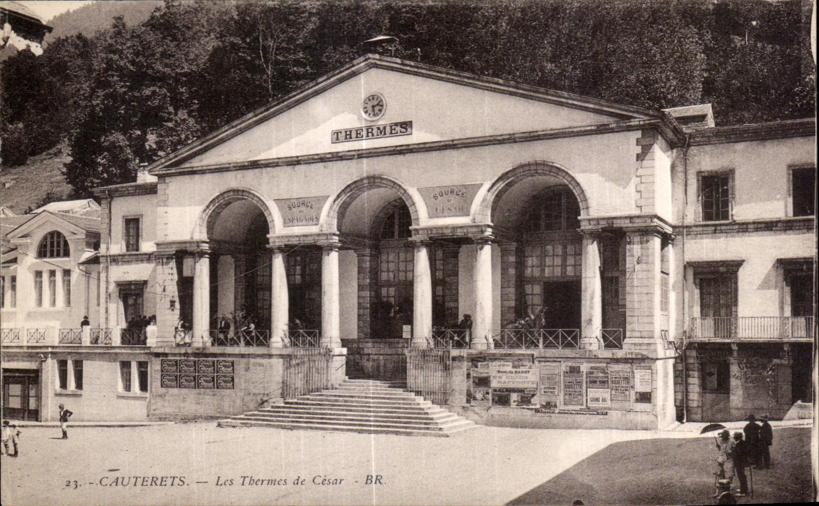 Cauterets — Les Thermes de César — BR. — Éditeur BR