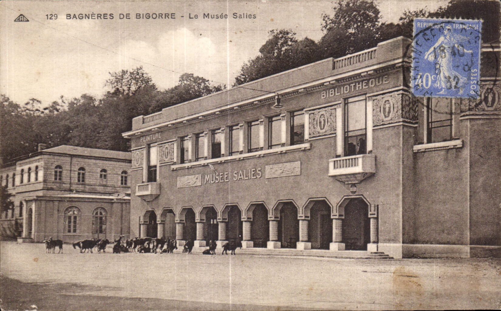 Bagnères-de-Bigorre - Le Musée Salies - Bibliothèque