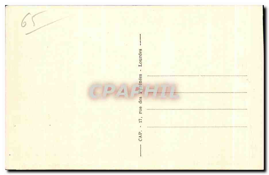 Argelès-Gazost — Vue générale et la vallée d'Azun — CAP, rue des Pyrénées, Lourdes — Verso