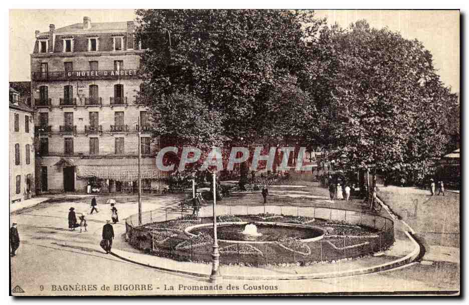 Bagnères-de-Bigorre - La Promenade des Coustous — éditeur : Alinacions des Arts Décoratifs
