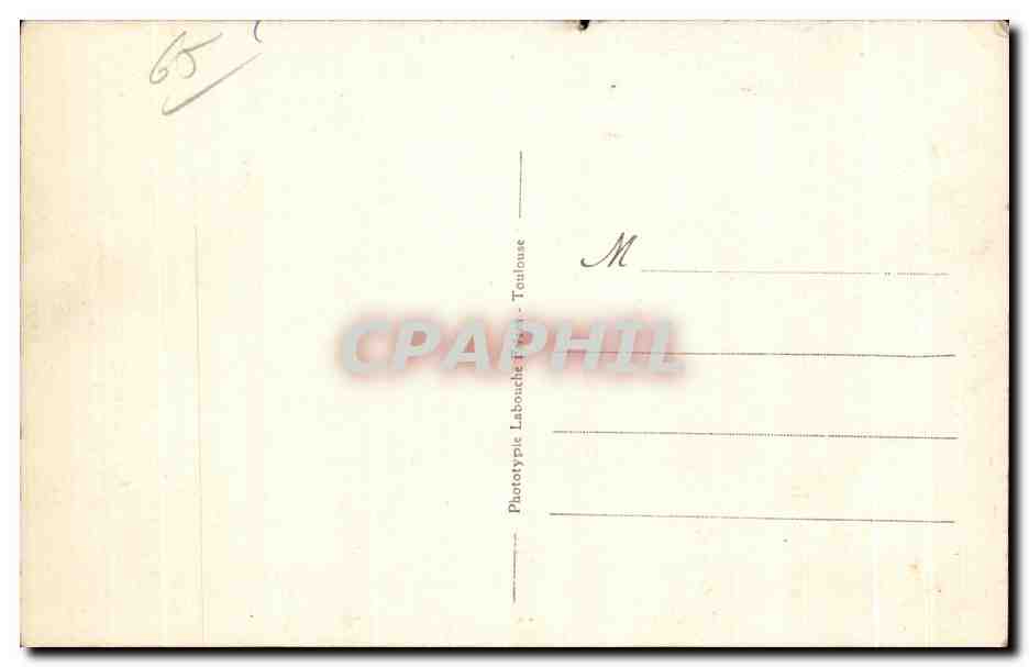 CPA Cauterets Place Georges Clemenceau — Reverso