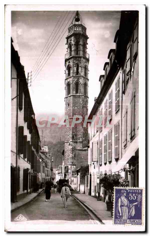 Bagnères-de-Bigorre — La Tour des Jacobins — Real Photo A. P. Strasbourg n°30