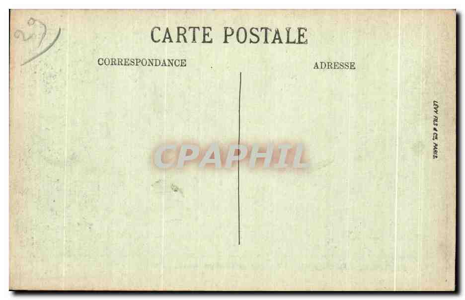 CPA Quimper La Cathedrale La Mise au Tombeau — Rückseite