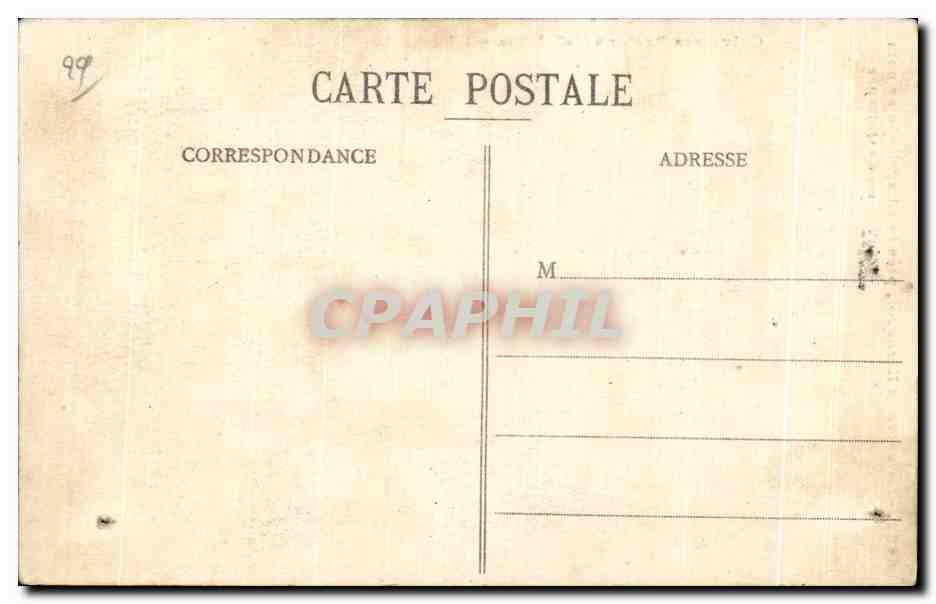 CPA Calvaire de Kerdevot pres la Chapelle de ce nom Environs de Quimper — Rückseite