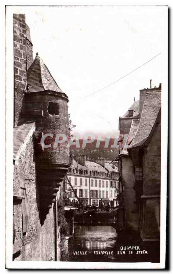 CPA Quimper Vieille Tourelle Sur Le Steir