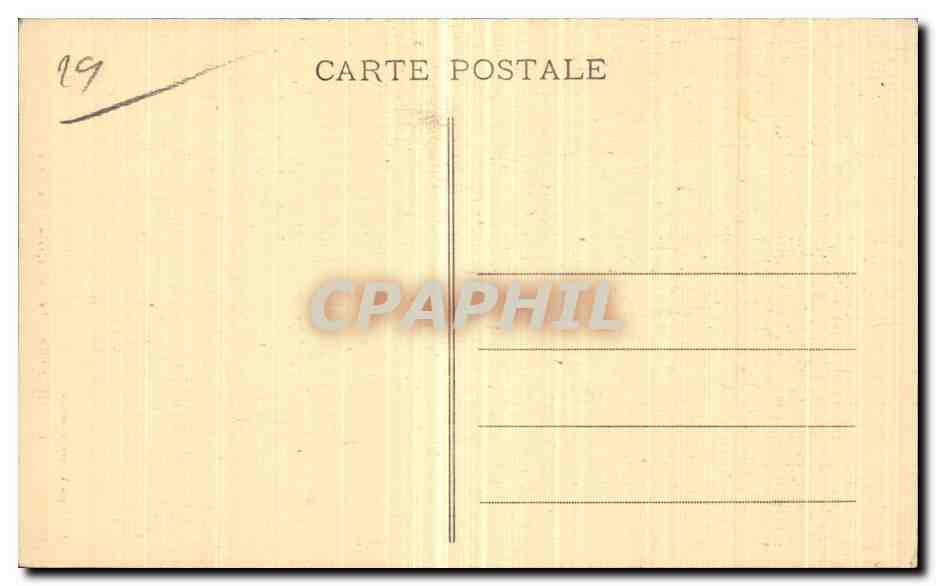 CPA Quimper La Cathedrale (Cote Nord) — Rückseite