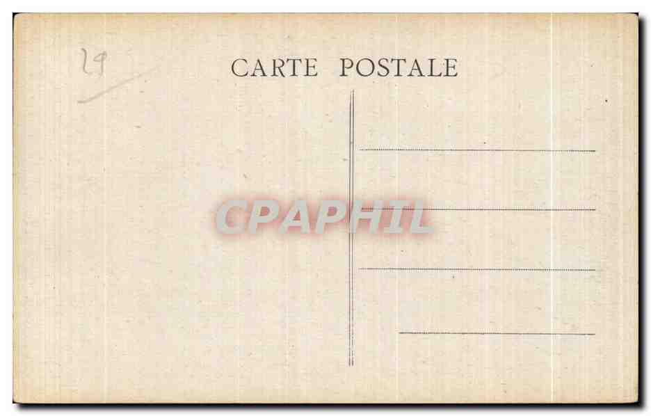 CPA Pont L Abbe Eglise des Carmes La Rosace (Vue exterieure) — Rückseite