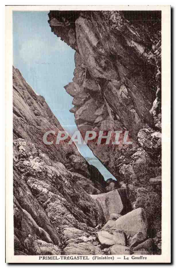 Primmel-Trégastel (Finistère) — Le Gouffre — Phot. Demblin
