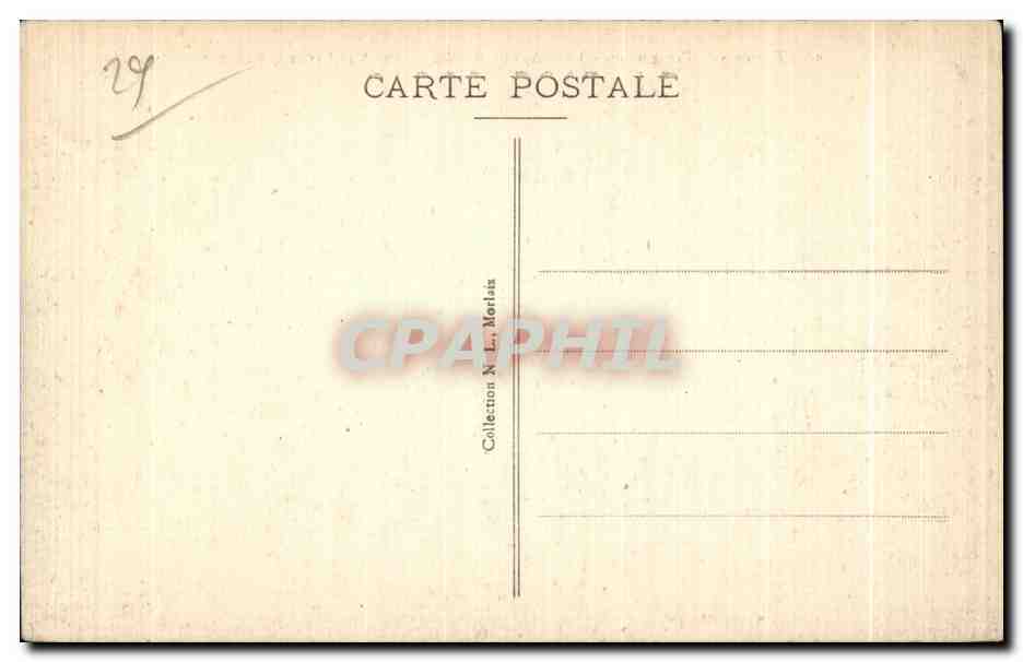 CPA Environs de Plougasnou Tregastel Primel Les Aiguilles et le Guetteur — Rückseite