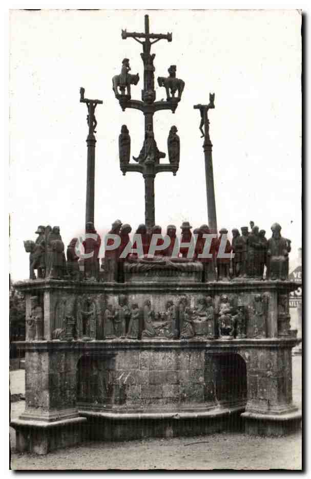 CPA Le Calvaire de Plougastel Daoulas (Finistere) La Mise au Tombeau