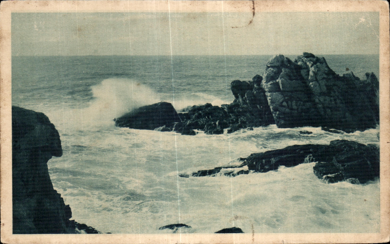 CPA Ouessant (Finister) Rochers de Creach