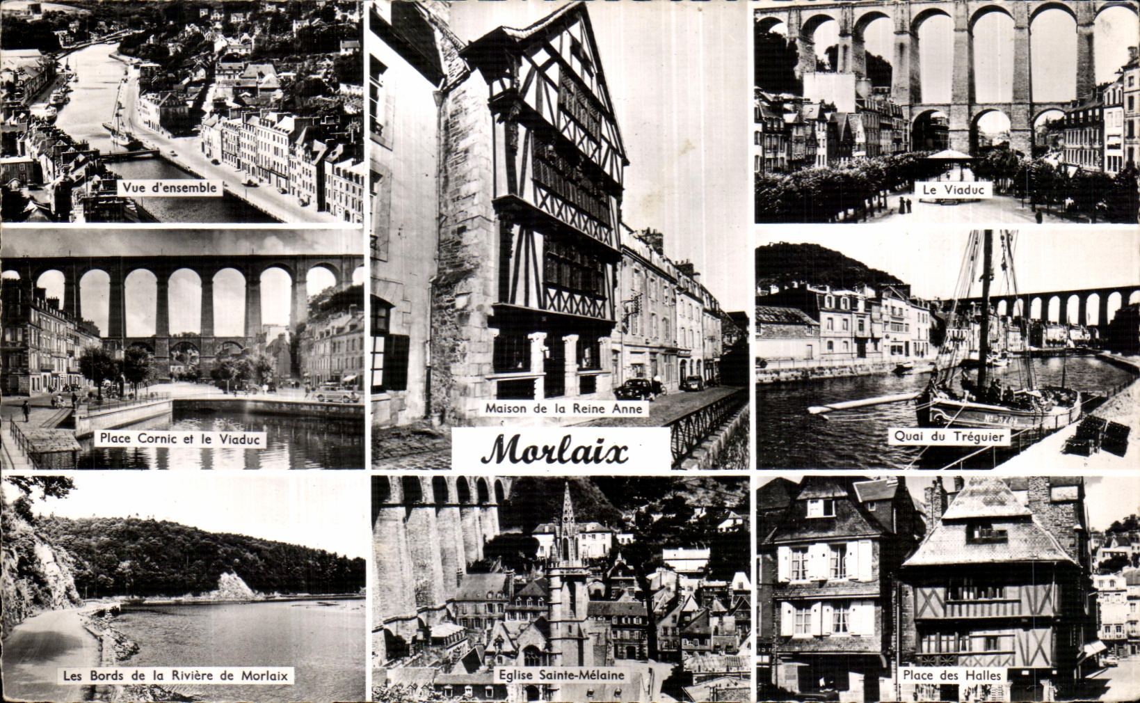 CPA Morlaix Moison de la Reine Anne