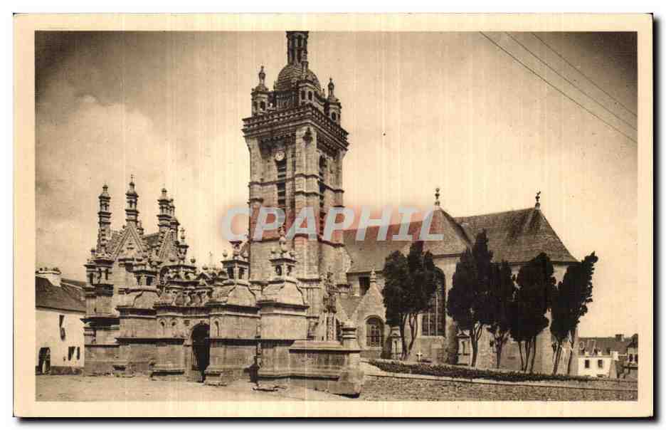 CPA Bretagne St Thegonnec (Finistere) L Eglise (XVII siecle)