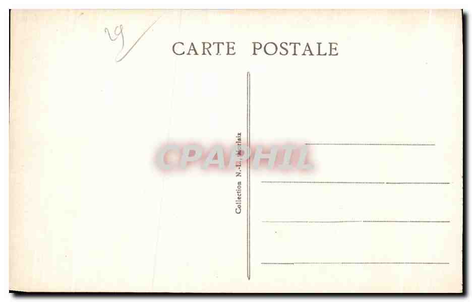 CPA St Thegonnec (Finistere) Le Sepulcre ocuvre de Jacques Lespaignol — Rückseite