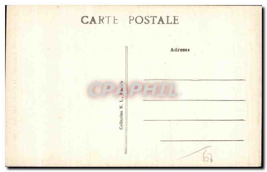 CPA St Thegonnec (Finistere) Le Calvaire (XVI siecle) Cote Sud — Rückseite