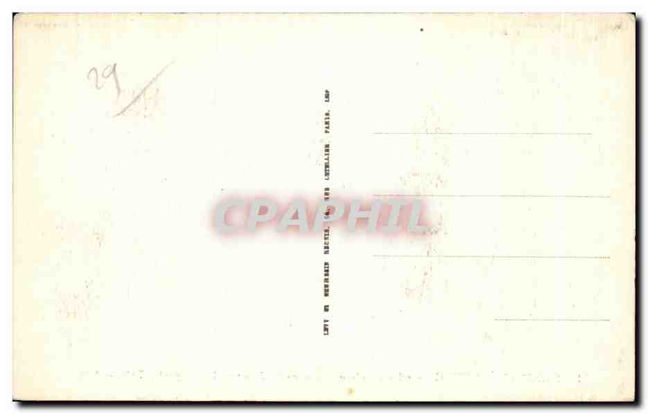 CPA Saint Thegonnec Le sepulcre ceuvre de Jacques Lespaignol — Rückseite