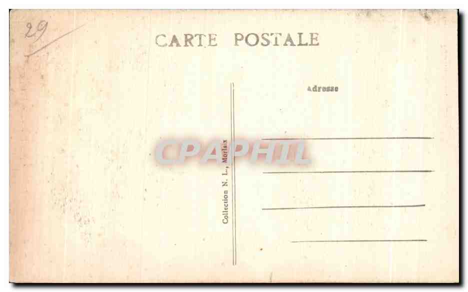 CPA Saint Thegonnec (Finistere) Interieur de I Ossuaire L Autel — Rückseite