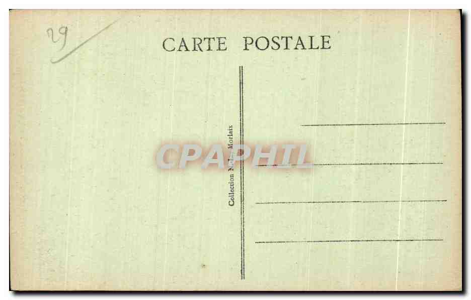 CPA St Thegonnec (Finistere) L Eglise (XVI siecle) — Rückseite
