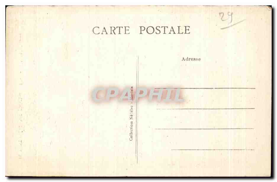 CPA Saint Thegonnec (Finistere) Triplyques de St Thegonnec — Rückseite