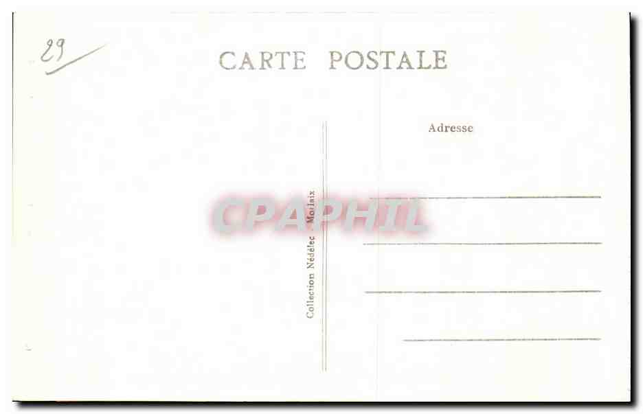 CPA Saint Thegonnec (Finistere) Chaire a precher de I Eglise — Rückseite