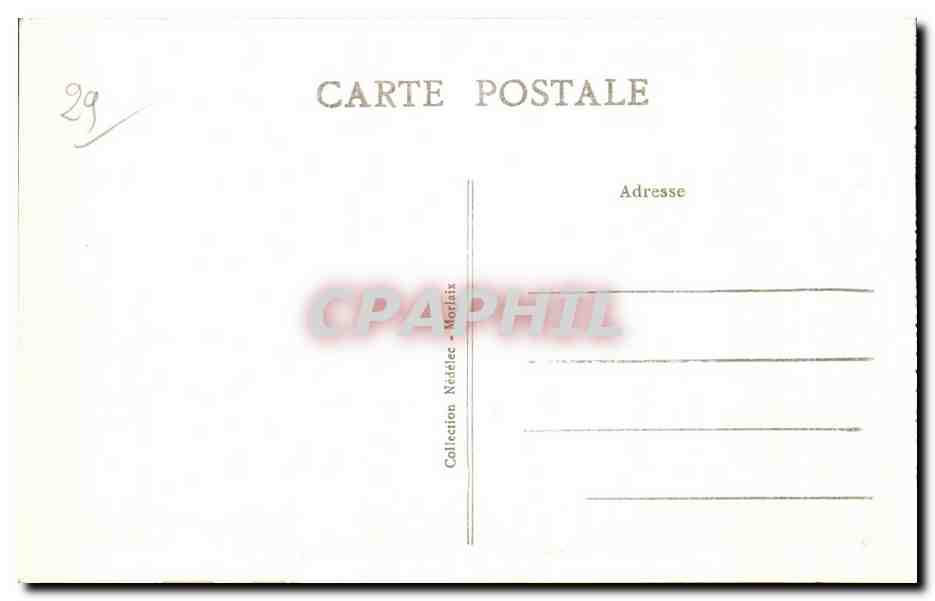 CPA Saint Thegonnec (Finistere) Retable de I Autel du Rosaire — Rückseite