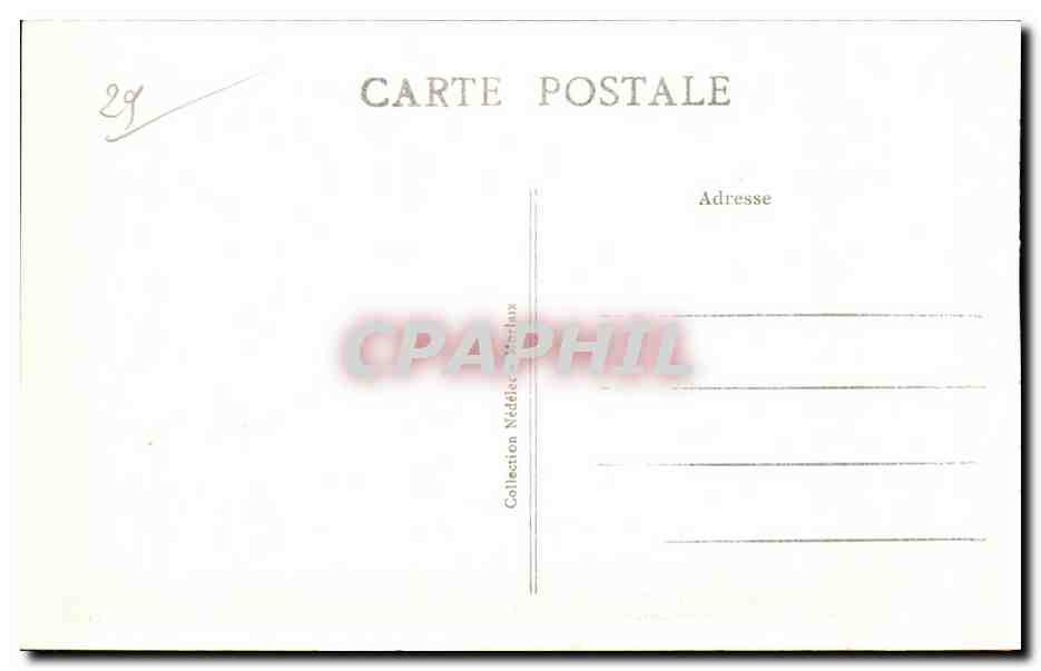 CPA Saint Thegonnec (Finistere) Le Calvaire (details) — Rückseite