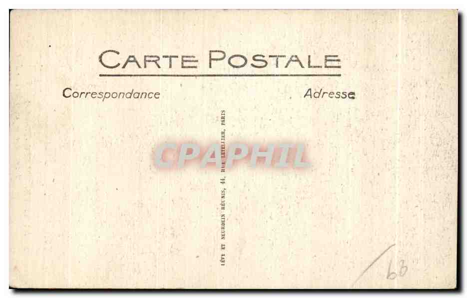 CPA Saint Thegonnec (Finistere) L Interieur de I Ossuaire — Rückseite