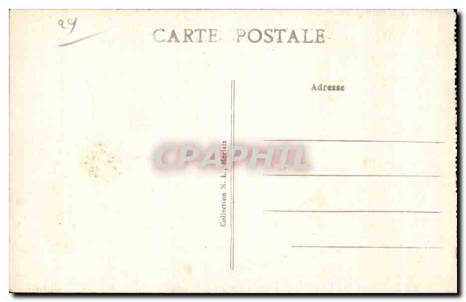 CPA St Thegonnec (Finistere) Le Calvaire et I Ossuaire (XVI siecle) — Rückseite
