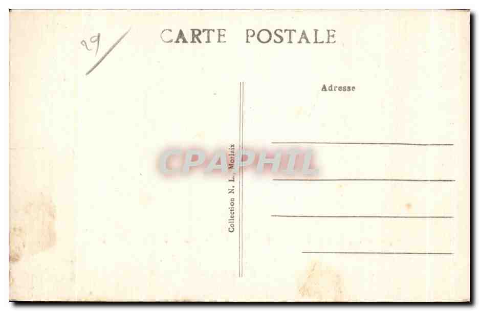 CPA St Thegonnec (Finistere) Le Calvaire et (XVI siecle) — Rückseite