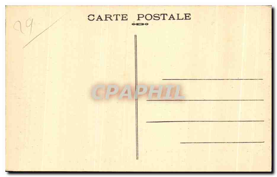 CPA Saint Thegonnec (Finistere) Le Calvaire Facade Ouest Details — Rückseite