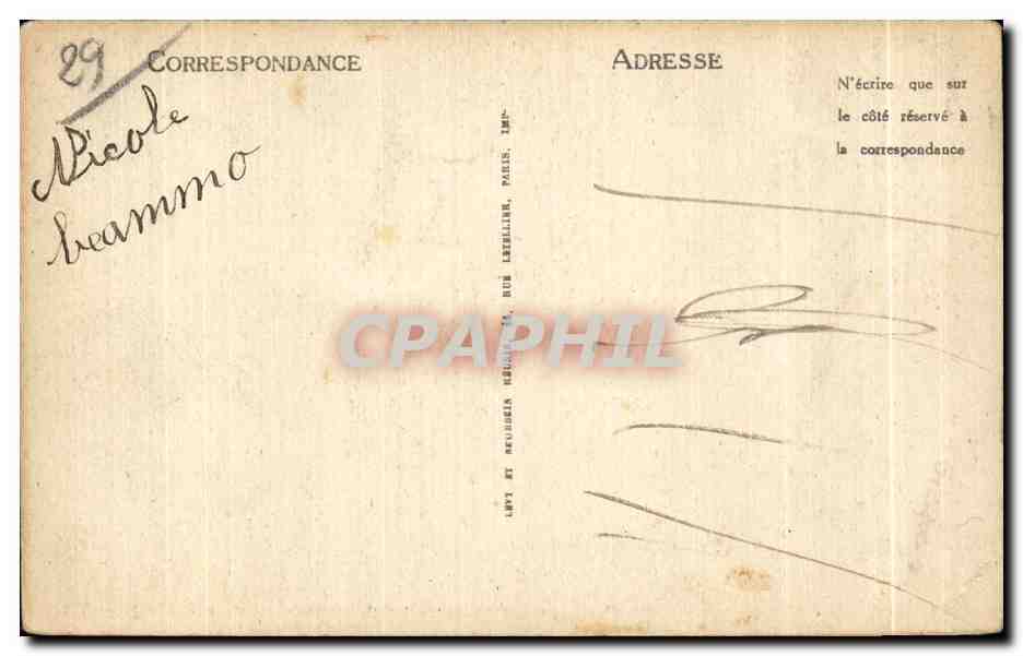 CPA Saint Thegonnec (Finistere) Le Sepulere (Euvre de Jacques Lespaignol — Rückseite