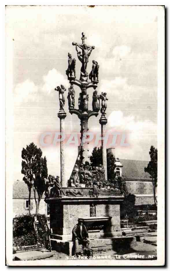 CPA Le Calvaire St Thegonnec