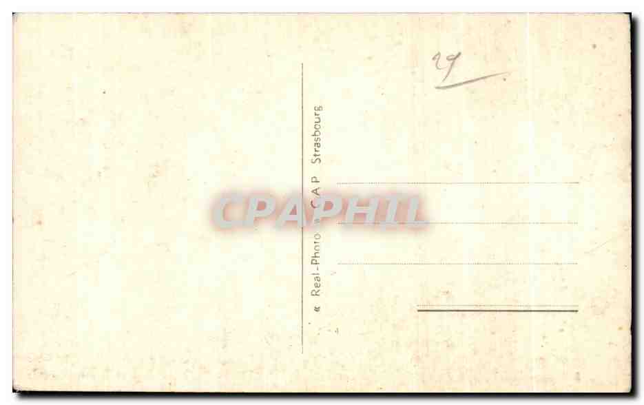 CPA Le Calvaire St Thegonnec — Verso