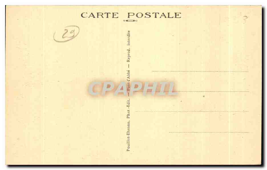 CPA Panmarch Saint Guenole Le trou de I enfer — Rückseite