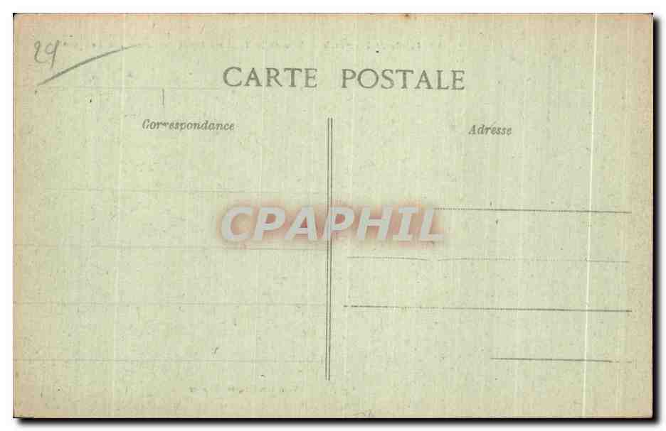 Pointe de Penmarch — Baie de la Torche — Étude de Lames par Tempête — Collection Villard, Quimper — Rückseite