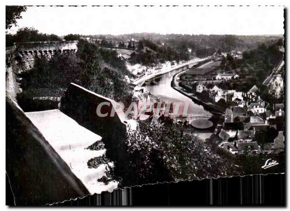 CPA Cote D Emeraude Dinan Tour Sainte Catherine et vue generale sur la Rance