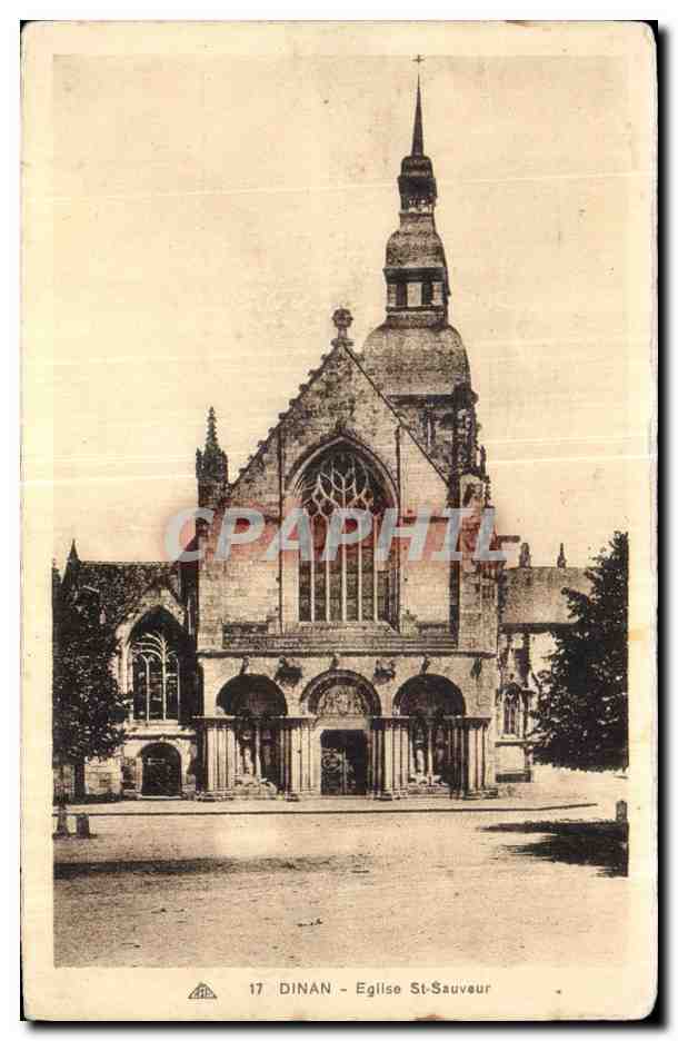 CPA Dinan Eglise St Sauveur