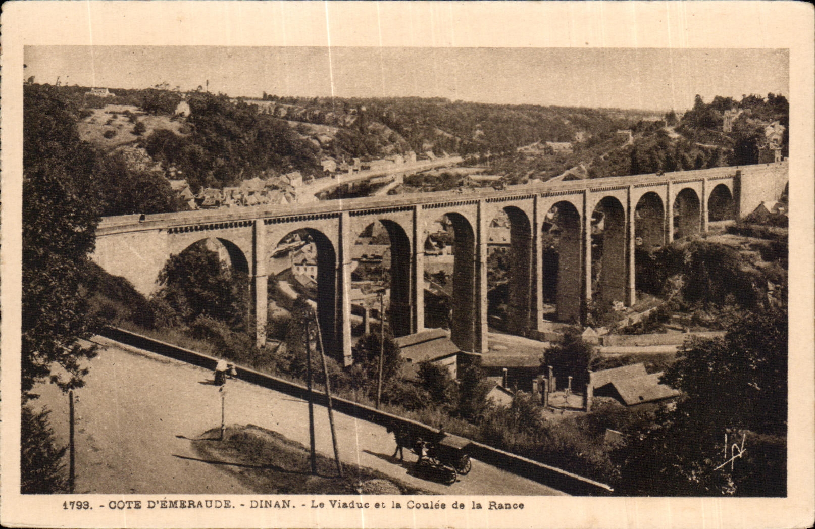 Côte d'Émeraude - Dinan - Le Viaduc et la Coulée de la Rance — Laurent-Nel, Rennes