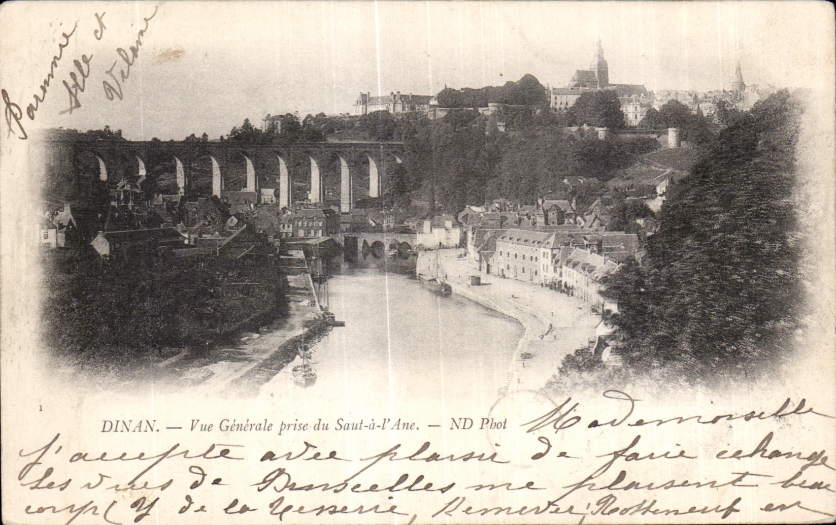 Dinan — Vue Générale prise du Saut-à-l’Ane — ND Phot