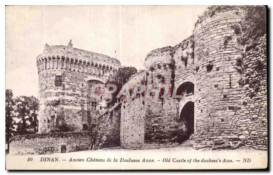 Dinan — Ancien Château de la Duchesse Anne — éditeur Lépp & Neutbœls Réfusés, Paris