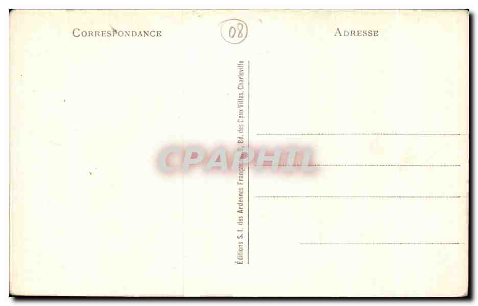 Les Quatre Fils Aymon — Château Regnault — Éditions S.I. des Ardennes — Rückseite