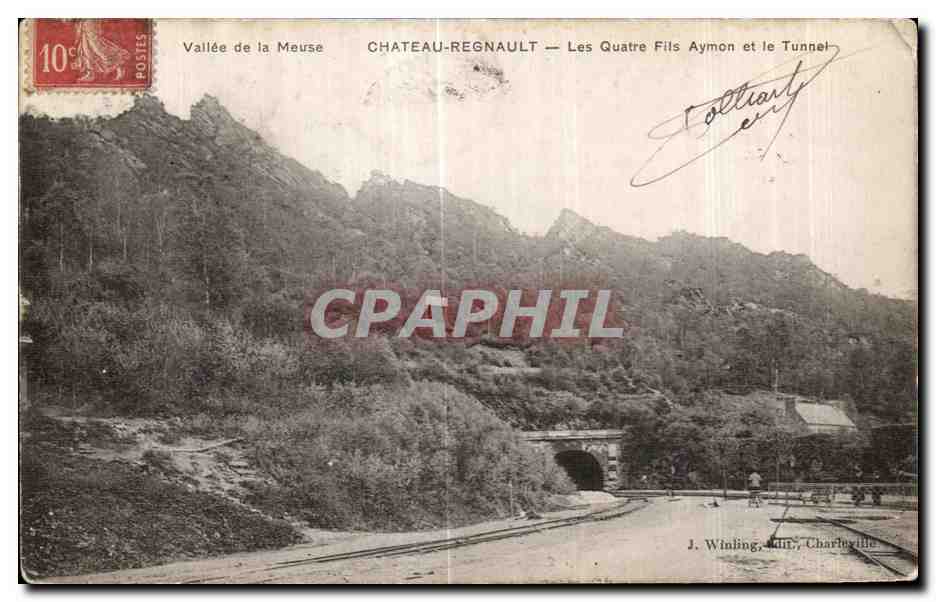 Château-Renaud — Les Quatre Fils Aymon et le Tunnel — J. Winding, Allit, Charleville