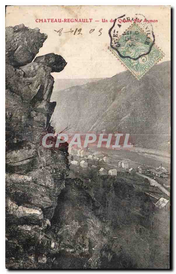 CPA Chateau Regnault Un de Quatre Fils Aymon