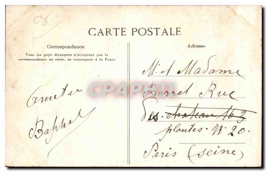 CPA Bazeilles Le Chateau ou Turenne fut eleve — Rückseite