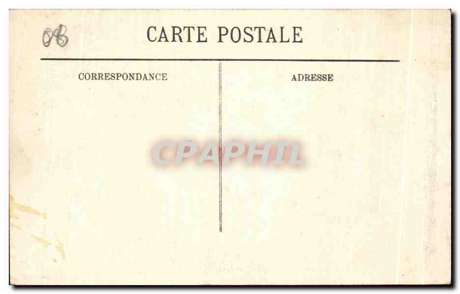 CPA Bazeilles Maison de la derniere Cartouche Chambre d ou fut tiree la derniere Cartouche Militaria — Rückseite
