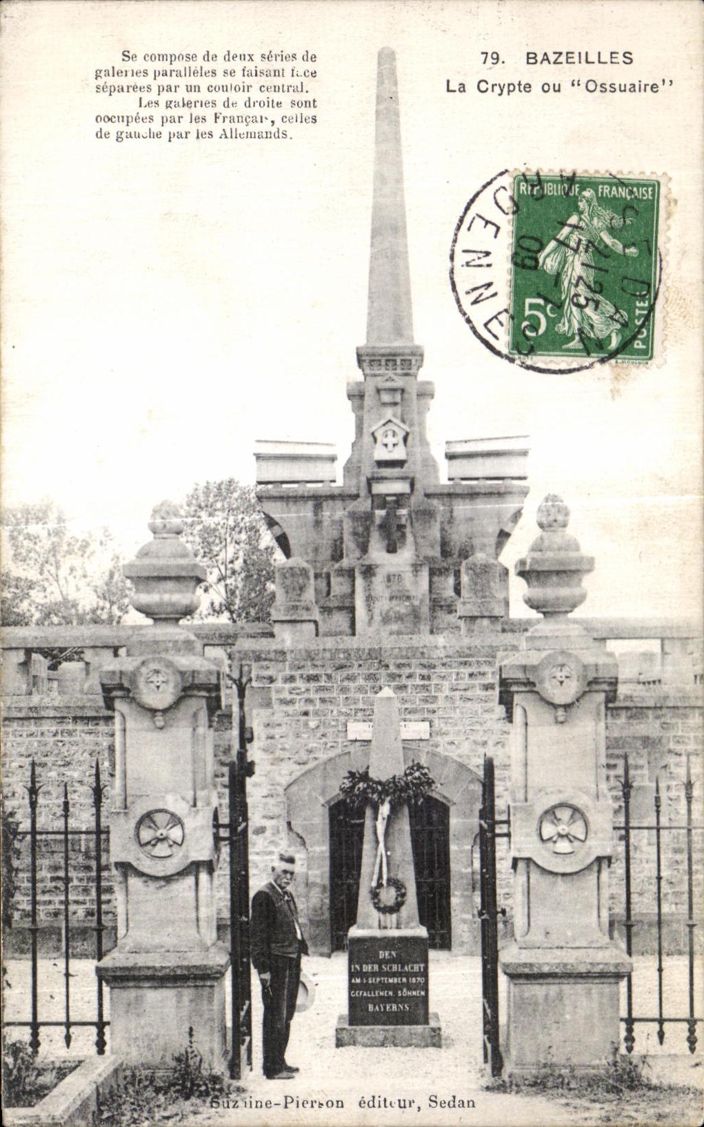 Bazeilles — La Crypte ou 'Ossuaire' — Guzaine-Pierson, Sedan, n°79