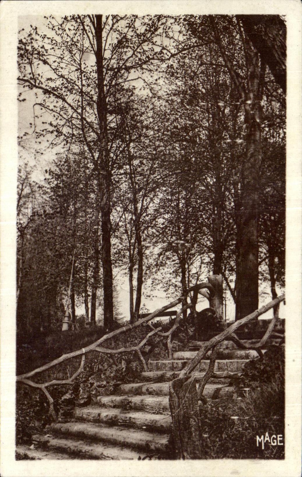 Escaliers en forêt — MAGE — Éditeur MAGE